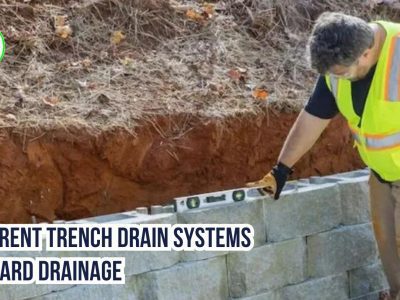 Different Trench Drain Systems for Yard Drainage