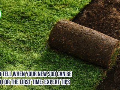 How to Tell When Your New Sod Can Be Mowed for the First Time: Expert Tips