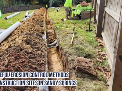 Top Useful Erosion Control Methods for Construction Sites in Sandy Springs