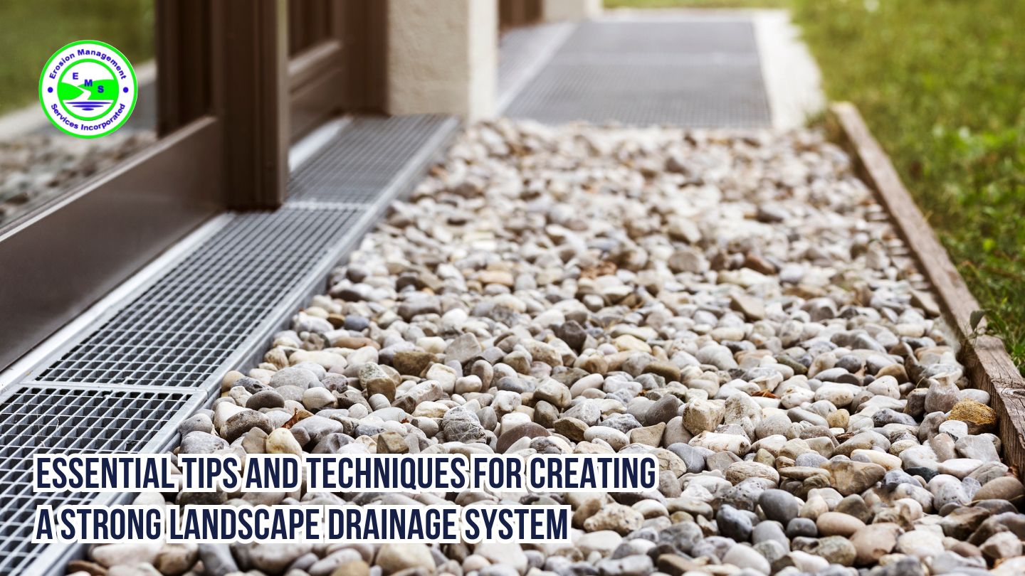Essential Tips and Techniques for Creating a Strong Landscape Drainage System