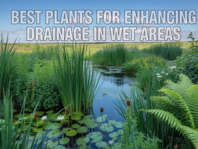 Best Plants for Enhancing Drainage in Wet Areas