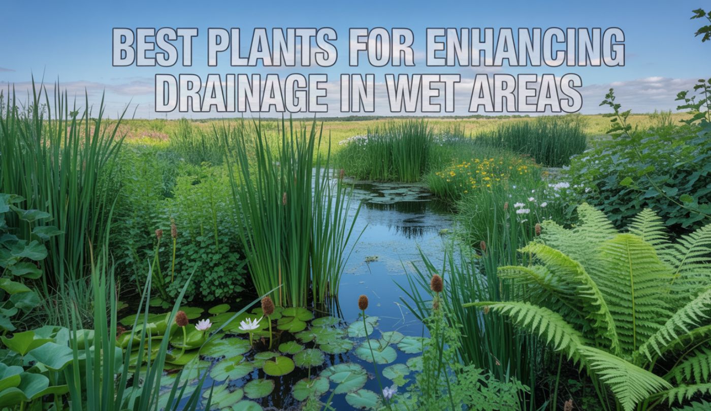 Best Plants for Enhancing Drainage in Wet Areas