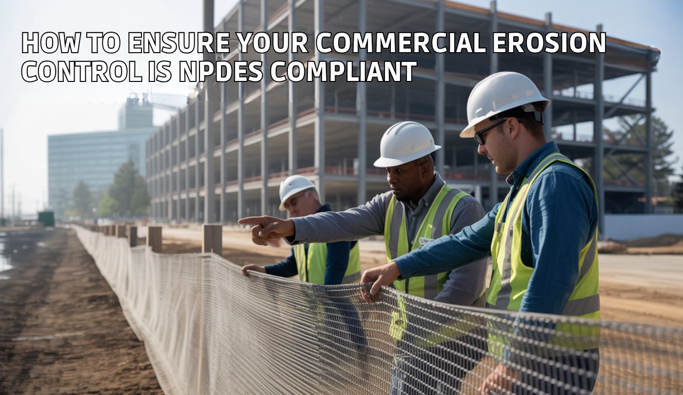 How to Ensure Your Commercial Erosion Control is NPDES Compliant