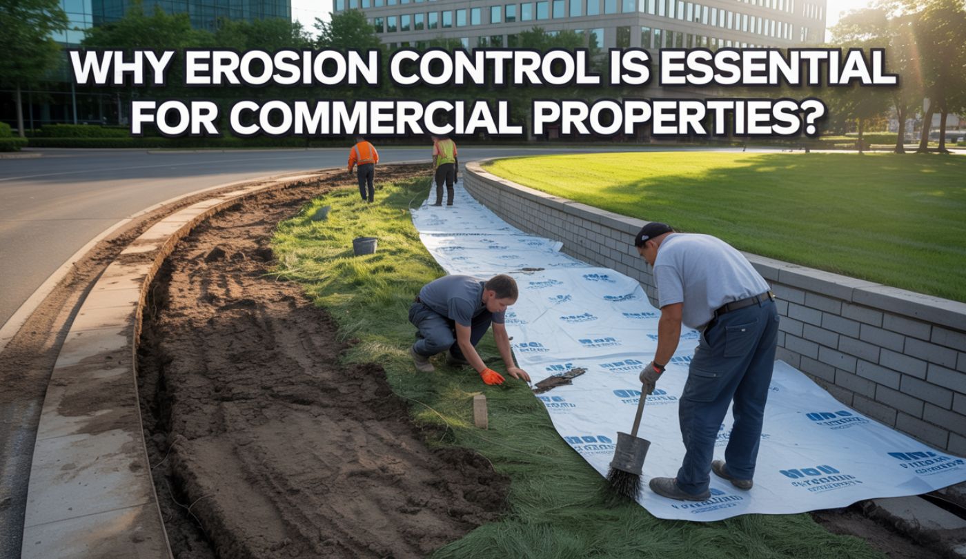 Why Erosion Control is Essential for Commercial Properties?