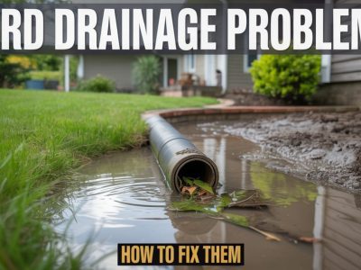 Common Yard Drainage Problems and How to Fix Them