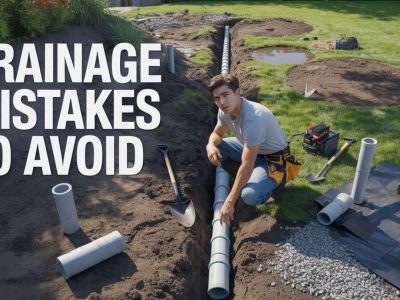 Mistakes Homeowners Make When Installing Yard Drainage Systems