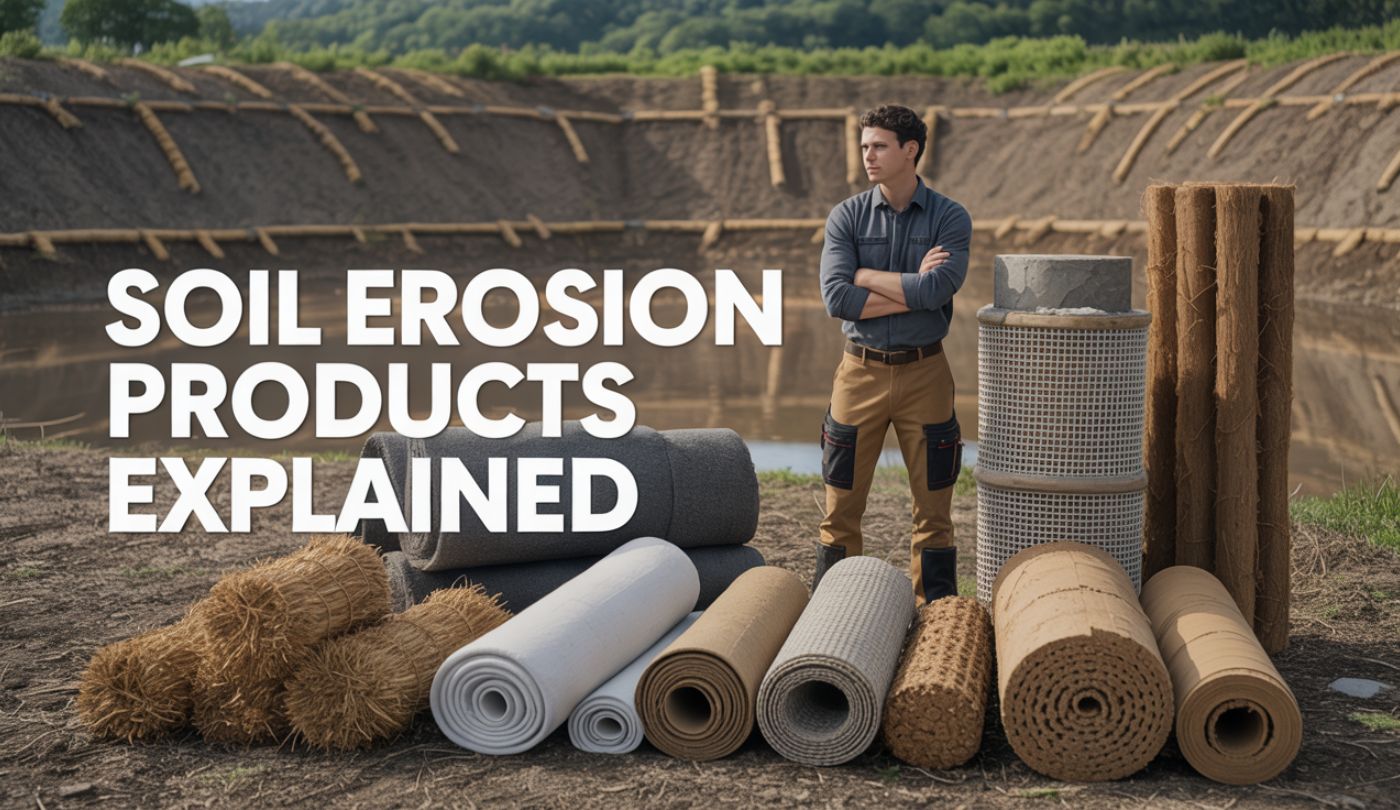 Understanding the Different Types of Soil Erosion Products and Which Ones Are Best for Your Project
