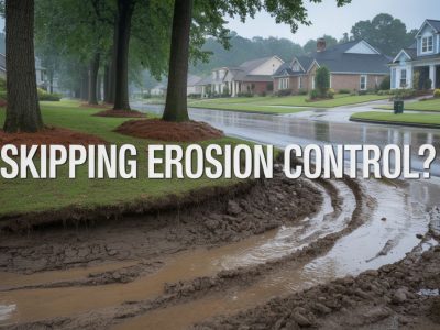 The Impact of Skipping Erosion Control in Johns Creek