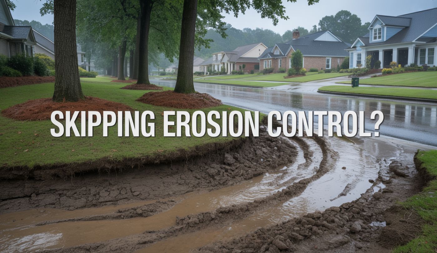 The Impact of Skipping Erosion Control in Johns Creek