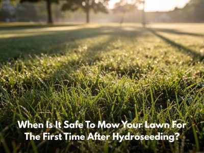 When Is It Safe to Mow Your Lawn for the First Time After Hydroseeding?