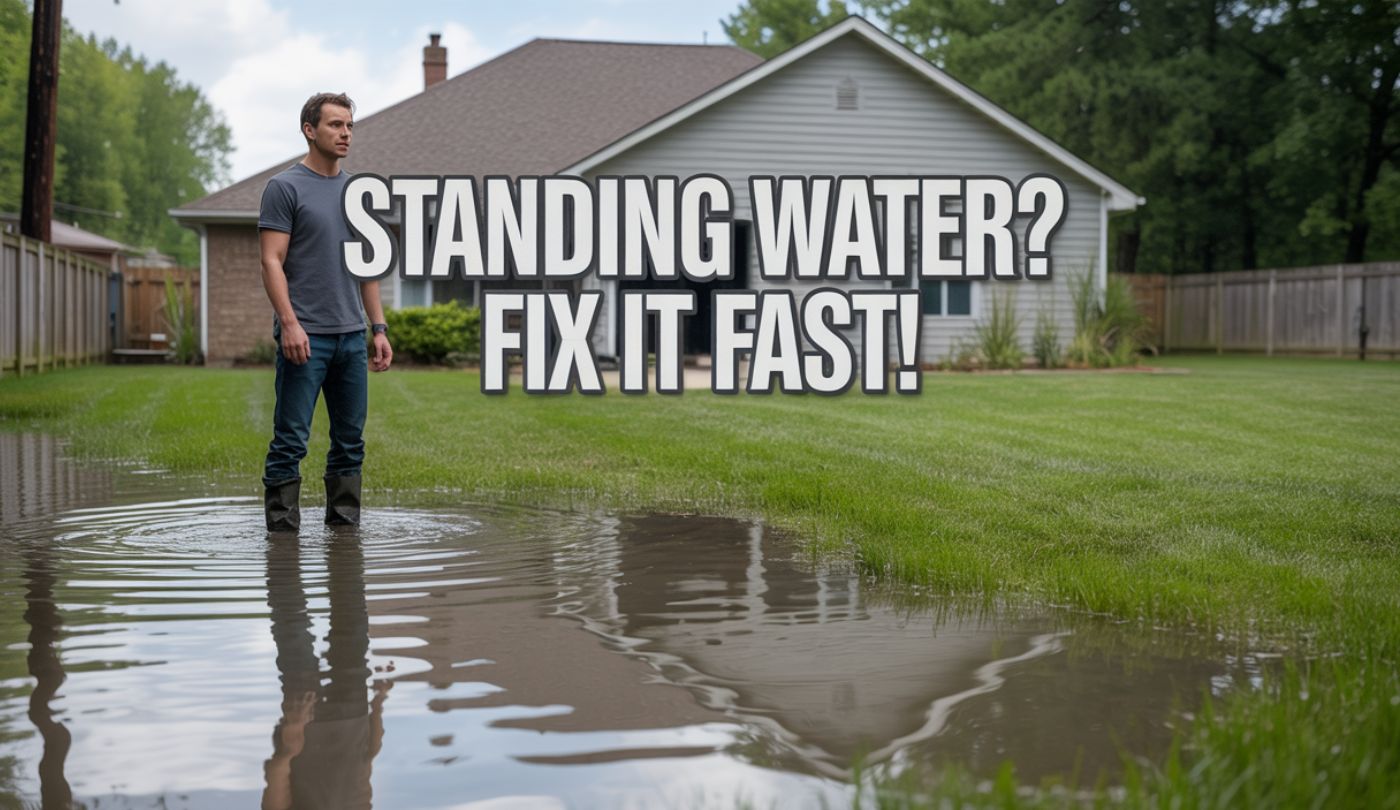 How Roswell Homeowners Fix Standing Water Problems with Professional Drainage Solutions