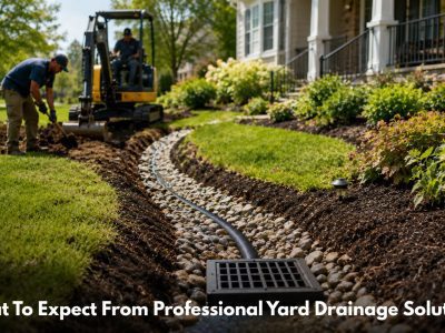 What to Expect from Professional Yard Drainage Solutions