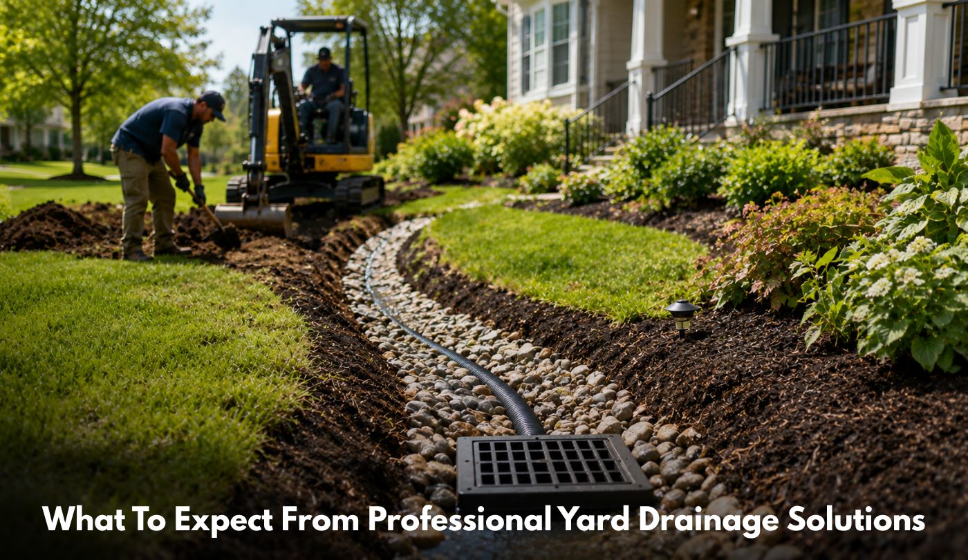 What to Expect from Professional Yard Drainage Solutions